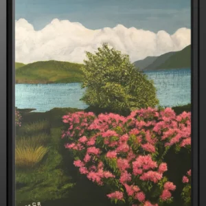 Scenic in Skye. Painting Print- Framed