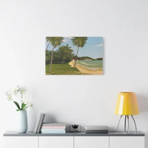 Tropical Nostalgia. Art Print on canvas